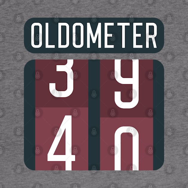 Oldometer 40 by LuckyFoxDesigns